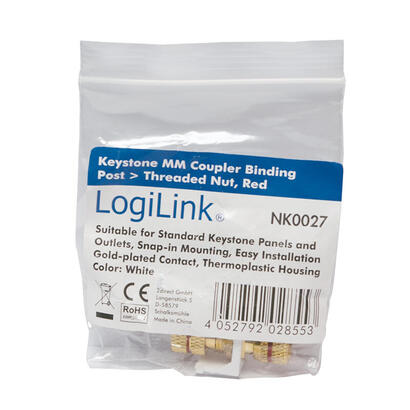 kab-keystone-verbinder-binding-post-threaded-nut-red-logilink