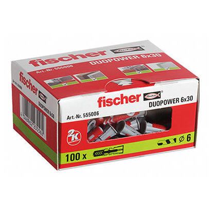 pack-100-duopower-6x30-caja-100-unidades-555006-fischer