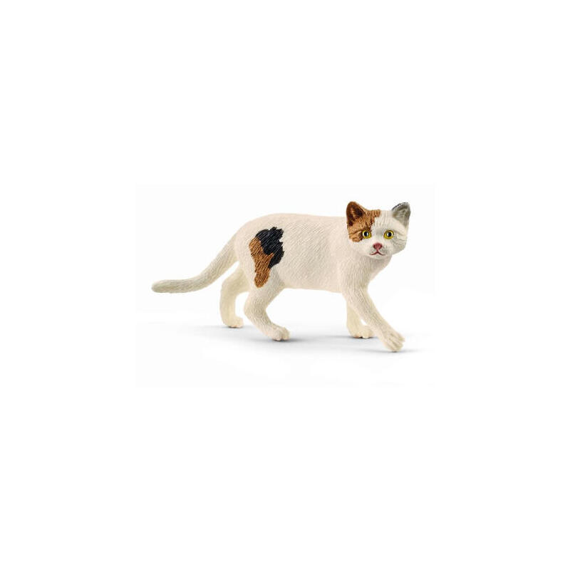 schleich-farm-world-13894-gato-americano-de-pelo-corto