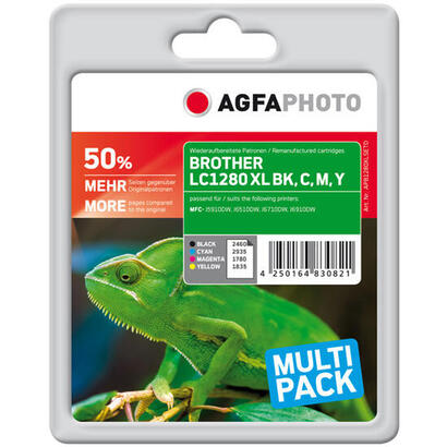 agfaphoto-lc1280xlvalbpdr-cartucho-de-tinta-4-piezas-negro-cian-magenta-amarillo