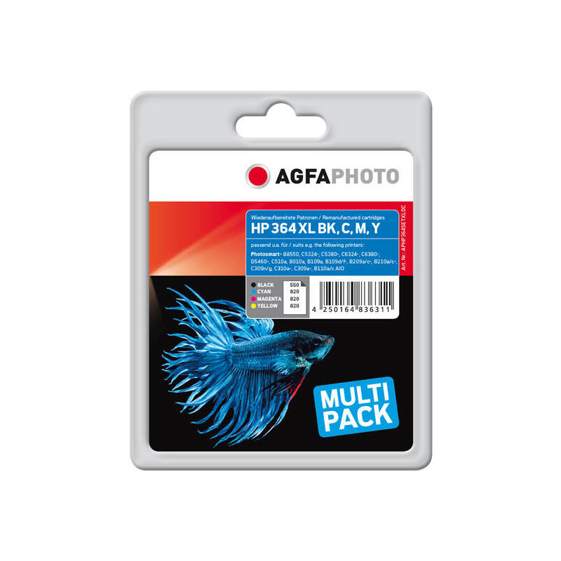 agfaphoto-aphp364setxldc-cartucho-de-tinta-4-piezas-negro-cian-magenta-amarillo