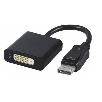 microconnect-dpdvida-adaptador-de-cable-de-video-015-m-displayport-dvi-d-negro