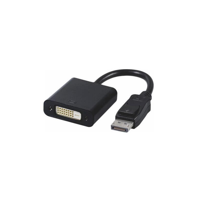 microconnect-dpdvida-adaptador-de-cable-de-video-015-m-displayport-dvi-d-negro