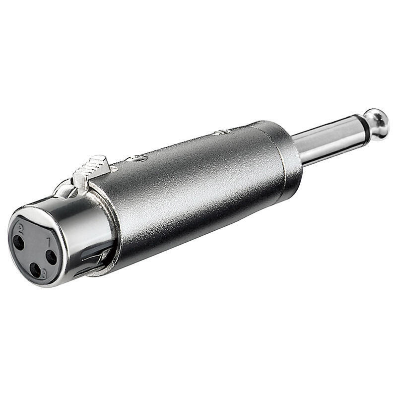 goobay-27451-635-mm-3-pin-xlr-gris