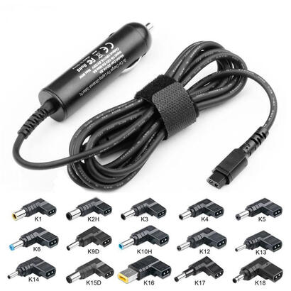 coreparts-mbxun-90w-dc0001-adaptador-e-inversor-de-corriente-interior-negro