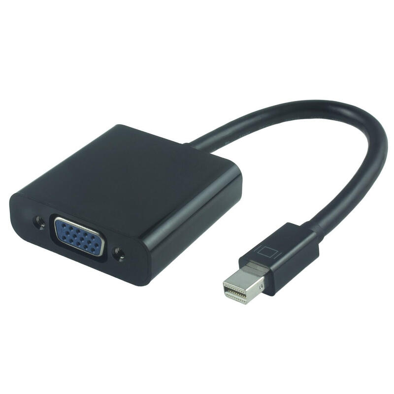 microconnect-mdpvga2b-adaptador-de-cable-de-video-015-m-mini-displayport-vga-d-sub-negro