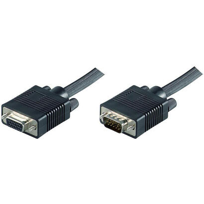 microconnect-mongh5b-cable-vga-5-m-vga-d-sub-negro