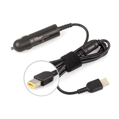 coreparts-mspt2042c-adaptador-e-inversor-de-corriente-interior-90-w-negro