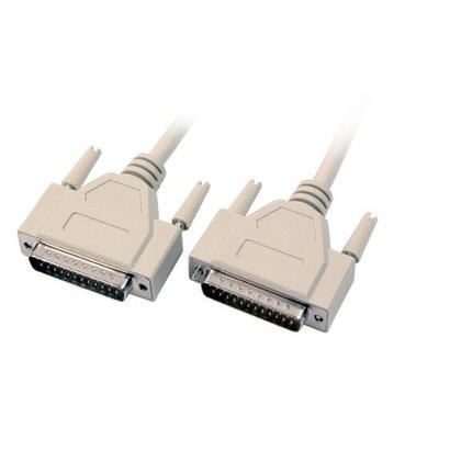 microconnect-prigg10-cable-de-serie-beige-10-m-db25