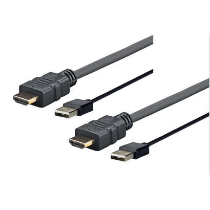 vivolink-prohdmiusb2-adaptador-de-cable-de-video-2-m-hdmi-usb-tipo-a-negro