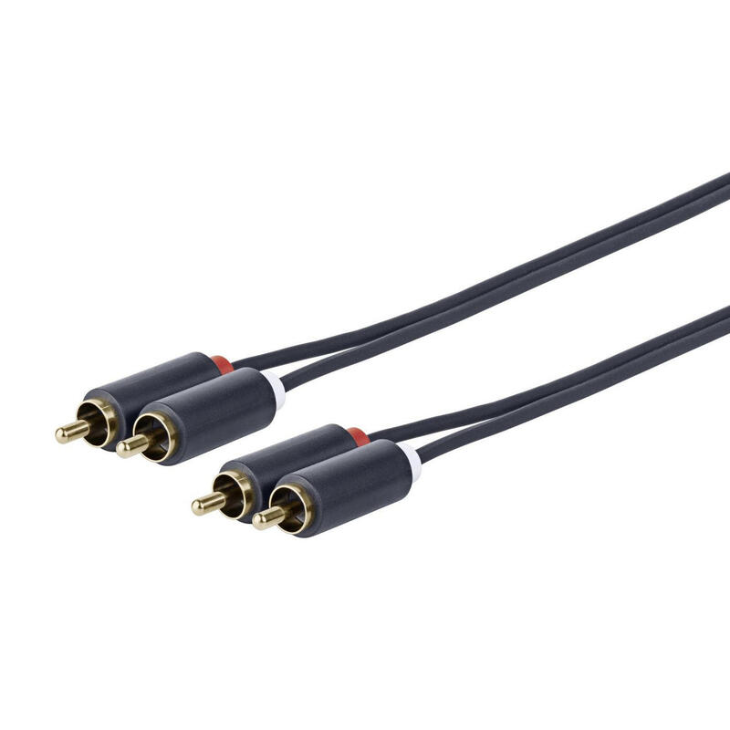 vivolink-prorcarca25-cable-de-audio-25-m-2-x-rca-negro