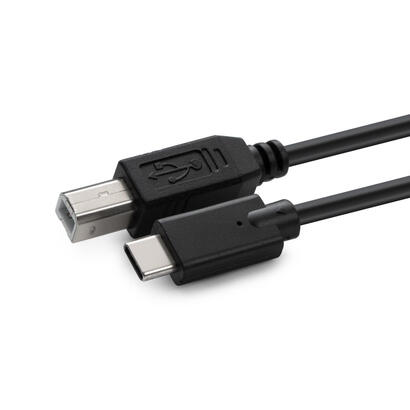 microconnect-usb31c2b1-cable-usb-1-m-usb-20-usb-c-usb-b-negro