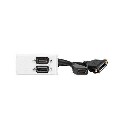 vivolink-wi221267-toma-de-corriente-hdmi-displayport-blanco