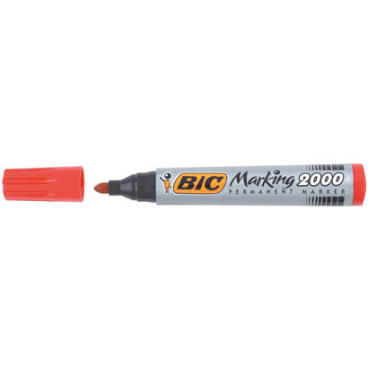 bic-marcador-permanente-marking-2000-punta-redonda-rojo-caja-12u-