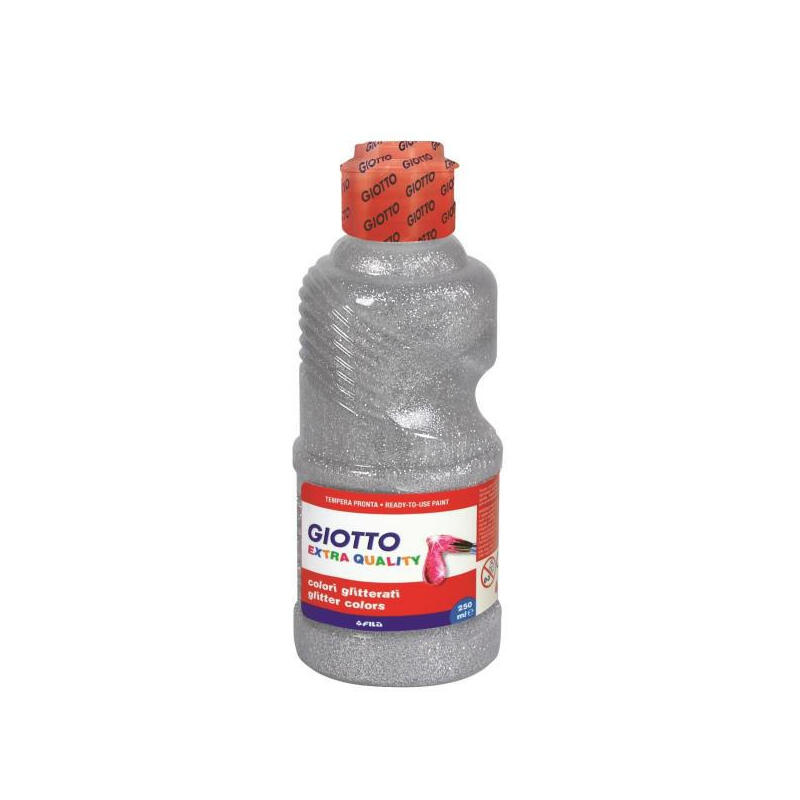 giotto-tempera-glitter-plata-botella-250-ml
