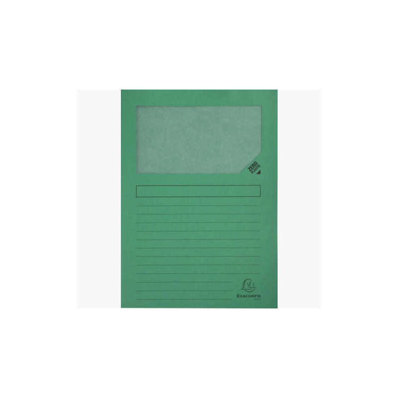 exacompta-subcarpeta-a4-forever-con-ventana-verde-120gr-100u-