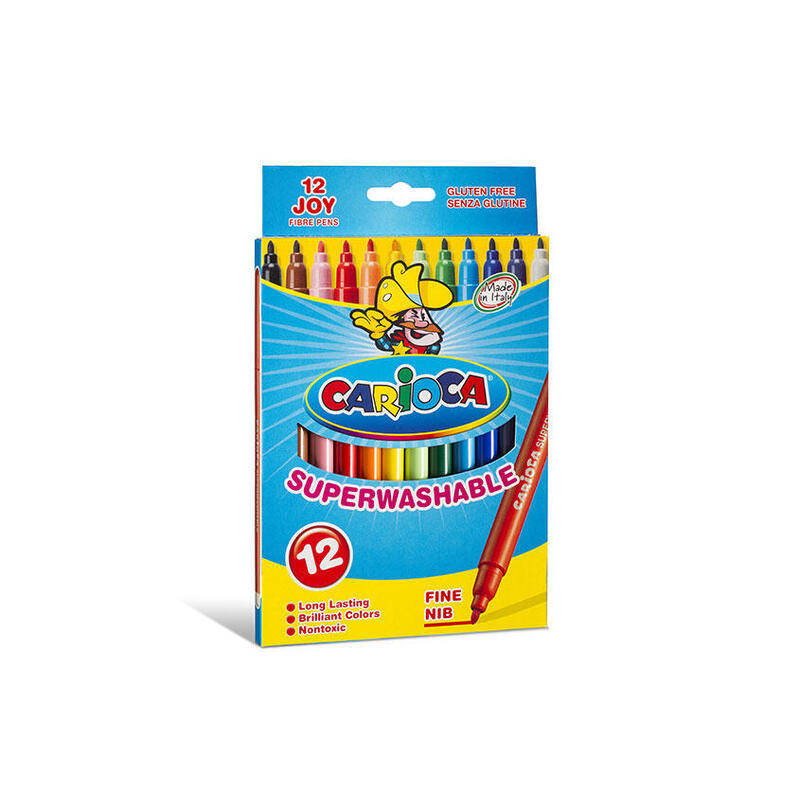 carioca-rotulador-joy-punta-fina-colores-caja-de-12