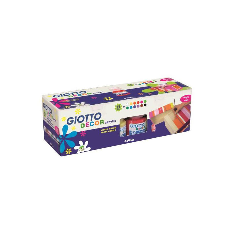 giotto-tempera-acrilica-decor-25ml-colores-surtidos-12-botes