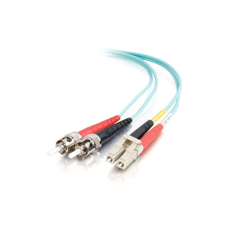 c2g-85541-cable-de-fibra-optica-2-m-ofnr-lc-st-turquesa