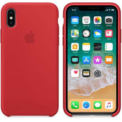 apple-funda-iphone-x-silicone-case-productred-mqt52zma