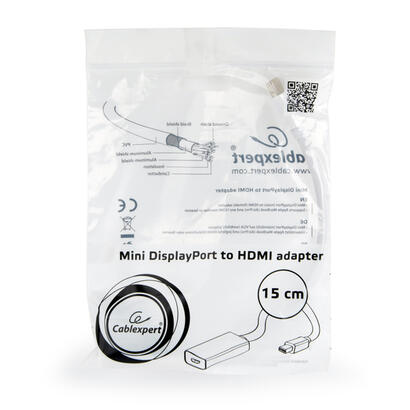 gembird-adaptador-mini-displayport-a-hdmi-mh-blanco-a-mdpm-hdmif-02-w