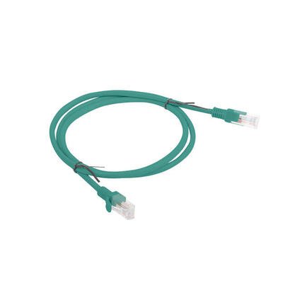 lanberg-cable-de-red-pcu6-10cc-0100-g-rj45-utp-cat-6-1m-verde