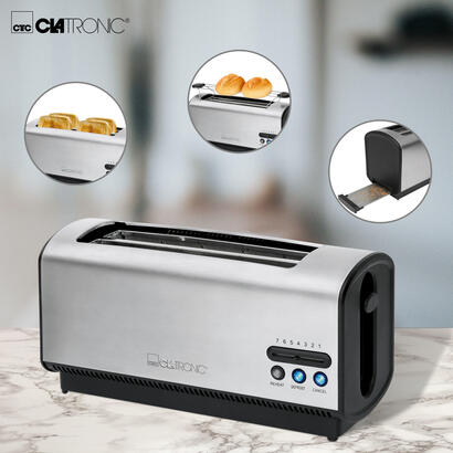 clatronic-ta3687-tostador-2-ranuras-1200w