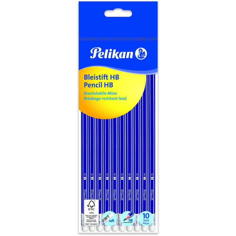 pelikan-811132-lapiz-de-color-negro-10-piezas