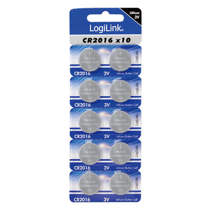 logilink-ultra-power-cr2016-lithium-button-cell-3v-10pcs