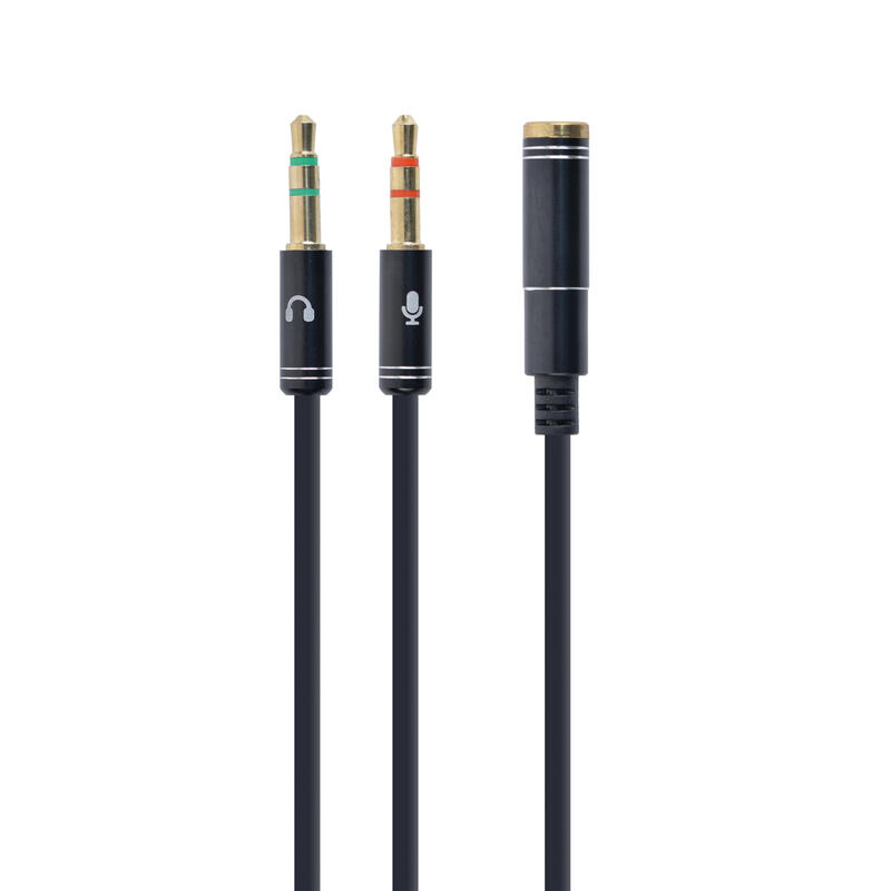 gembird-cable-audio-35-mm-4-pin-a-2-x-35-mm-stereo-negro