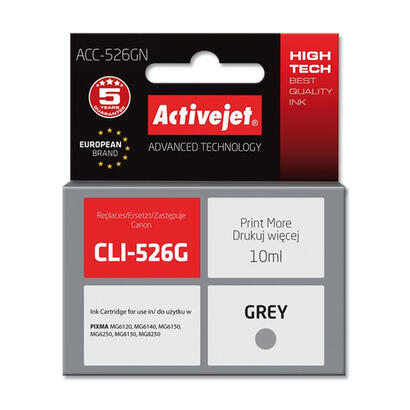 ink-activejet-acc-526gn-grey-10-ml-canon-cli-526g