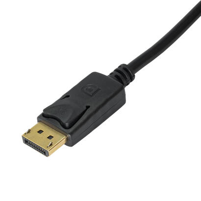 akyga-ak-ad-11-adaptador-displayport-a-hdmi-negro