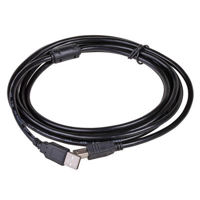 akyga-ak-usb-12-cable-usb-3-m-20-usb-a-usb-b-negro