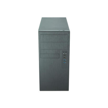 caja-pc-chieftec-ho-11b-350gpb-atx-mini-tour-aluminio-cepillado-secc-05mm-negro