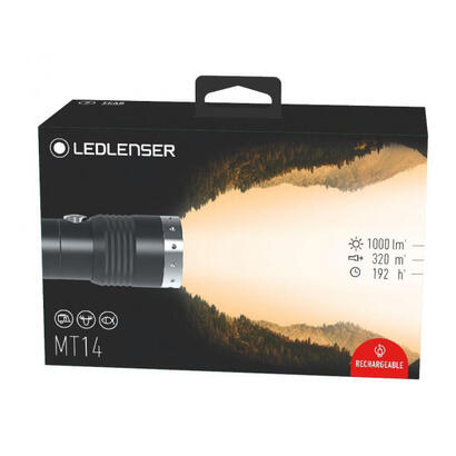 led-lenser-mt14-linterna-de-mano-negro-plata