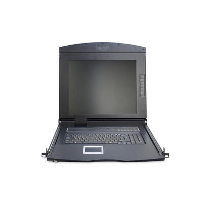 kvm-modulare-konsole-mit-17-tft-432cm-8-port-kvm-touchpad-tr-tastatur-ral-9005-schwarz-digitus-professional