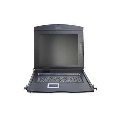 kvm-modulare-konsole-mit-17-tft-432cm-8-port-cat5-kvm-touchpad-deutsche-tastatur-ral-9005-schwarz-digitus-professional