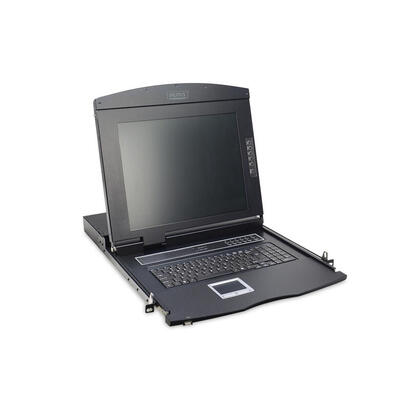 kvm-modulare-konsole-mit-17-tft-432cm-8-port-cat5-kvm-touchpad-ru-tastatur-ral-9005-schwarz-digitus-professional