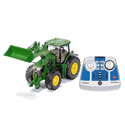 tractor-siku-john-deere-7310r-con-cargador-y-mando