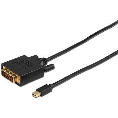 microconnect-mdpdvi2b-adaptador-de-cable-de-video-2-m-mini-displayport-dvi-d-negro