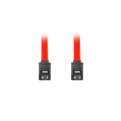 lanberg-cable-sata-data-ii-3gbs-ff-50cm-metal-clips-red