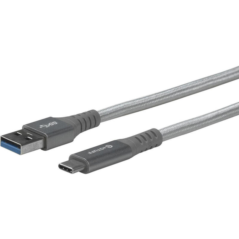 estuff-es605151-cable-usb-1-m-usb-32-gen-1-31-gen-1-usb-c-usb-a-gris