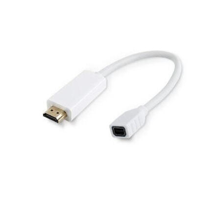 microconnect-hdmmdp-adaptador-de-cable-de-video-01-m-hdmi-tipo-a-estandar-mini-displayport-blanco