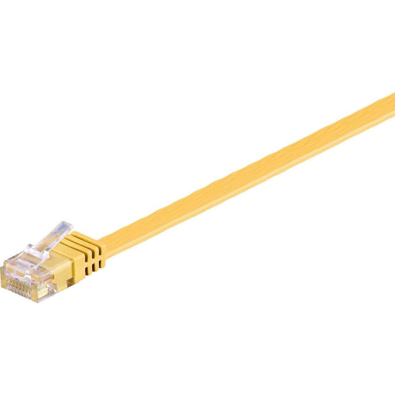 uutp-cat6-1m-yellow-flat