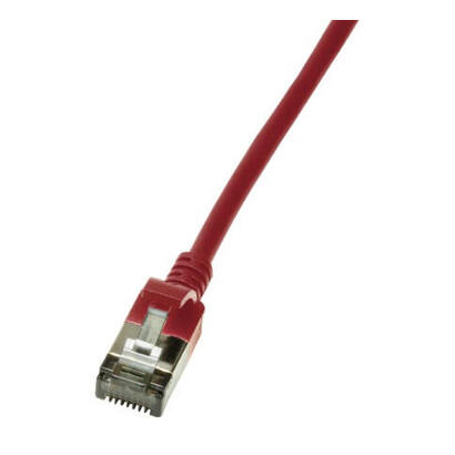 logilink-cable-de-red-cat6a-stp-tpe-slimeline-rojo-05m