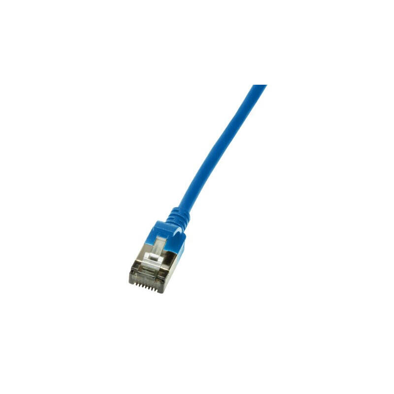 logilink-cable-de-red-cat6a-stp-tpe-slimeline-azul-10m