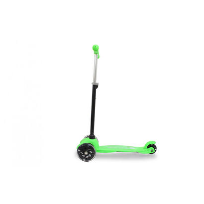 jamara-460495-scooter-ninos-patinete-de-tres-ruedas-negro-verde