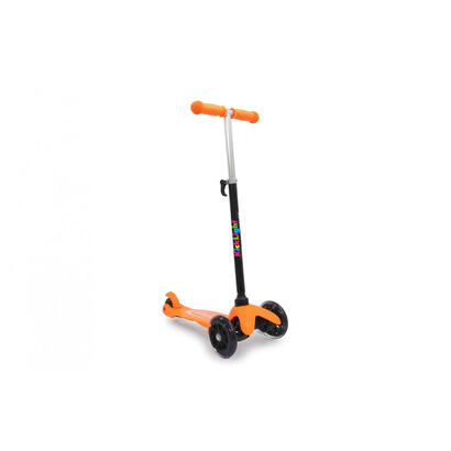 jamara-460496-scooter-ninos-patinete-de-tres-ruedas-negro-naranja