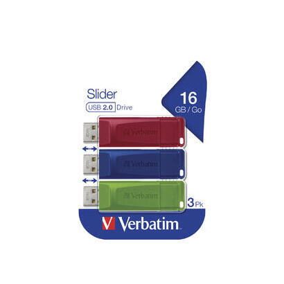 pendrive-verbatim-20-slider-multipack-3x16gb-rojoazulverde