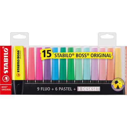 stabilo-boss-original-15-rotuladores-colores-9-fluorescentes-6-pastel-set-de-escritorio